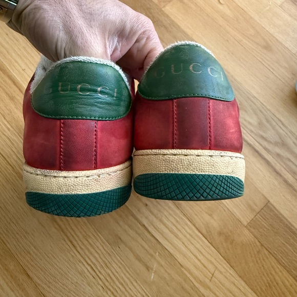 Gucci Screener Red distressed - Picture 5 of 7